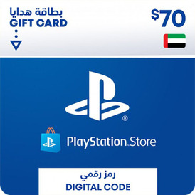 TOP UP Playstation Network PSN 70 USD (UAE)