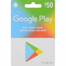 [USA Ver.] Google play gift card $50