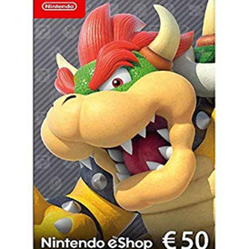 Nintendo eShop 50 € EUR (stockable)