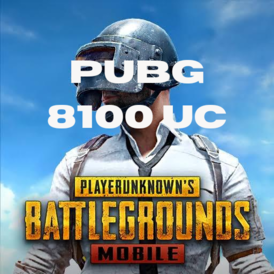 pubg 8100 UC by id direct top up