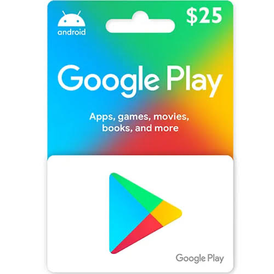 Google play $25 USA