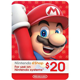Nintendo eShop Gift Card $20 CAD