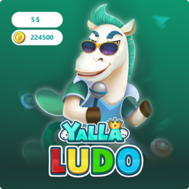 Yalla Ludo 224500 GOLD GLOBAL (Mobile) PIN 5$