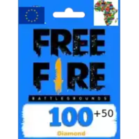 Free fire 100 + 50 diamonds pins