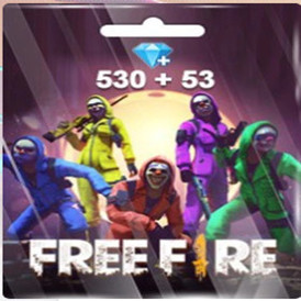 Free Fire 530 + 53 Diamonds Pins (Garena)