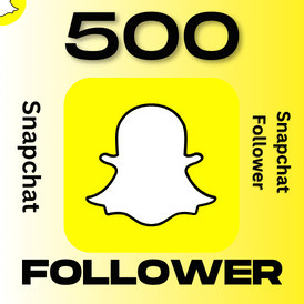 500 Snapchat follower Real follower