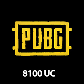 PUBG MOBILE 8100 UC Code (Stockable)