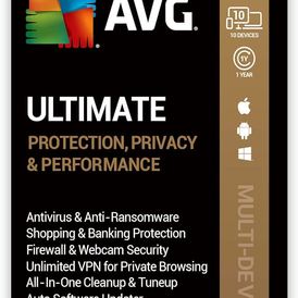 AVG Ultimate 1 Year 10 Devices