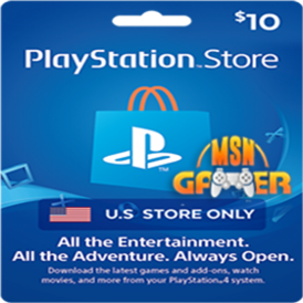 Playstation Network - PSN $10 USA Region