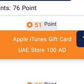 Apple iTunes Gift Card UAE Store 100 AD