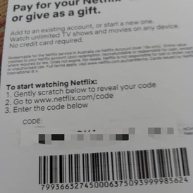 Netflix gift card USA 500 USD