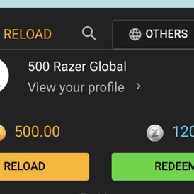 Razer Gold 500$ Global (Others) Loaded Accoun