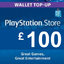 £100 PlayStation Store PSN Gift Card UK