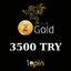 Razer Gold TL 3500 TRY (Turkey) stockable