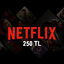 Netflix 250 tl gift card (try) stockable
