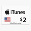 ITunes Gift Card 2 USD [ USA ]