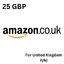 Amazon 25£ GBP UK Storable Card