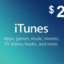 iTunes & App Store  2$ - 2 USD - Stockable