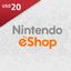 Nintendo eShop Gift Card 20$ USD