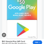 Gift card Google play 50$