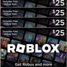 Roblox GIFT CARD 25$ USA