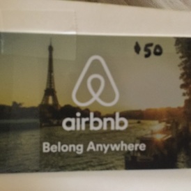 Airbnb gift card