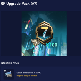 RP Upgrade Pack + 100 UC