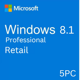 Windows 8.1 Pro 5PC (Retail Online)