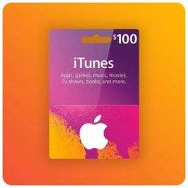 Apple Gift 100$
