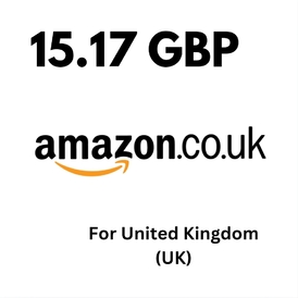 15.17 GBP UK Amazon Gift Card