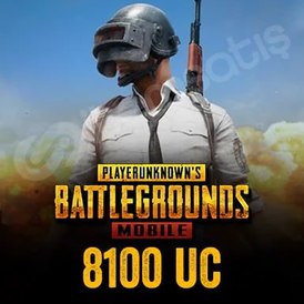 Pubg 8100 UC Uid Topup (Global)