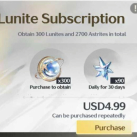 Wuthering Waves Lunite Subscribtion