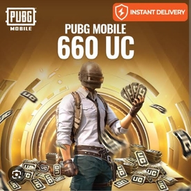 Pubg Mobile 660 UC Code Global (Storable)