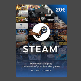 Steam  Wallet gift card 20EUR