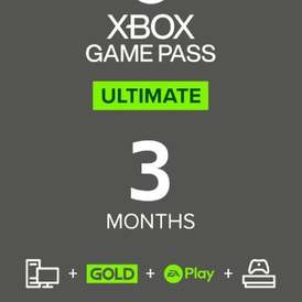 Xbox Game Pass Ultimate 3 Month  New Account