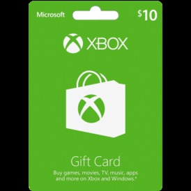 XBOX GIFT CARD USA 10 USD