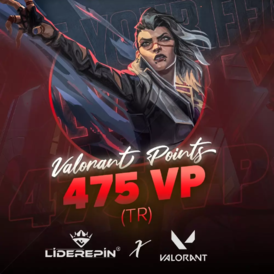 Riot Cash 120 TRY (TL) - Valorant - 475 VP