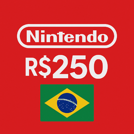BRL-Nintendo eShop R$250 Gift Card 250 BRL