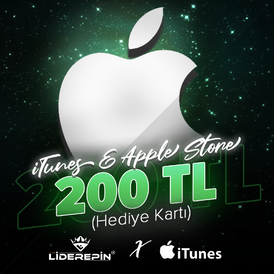 iTunes Gift Card 200 TL Turkey (TR)Stockable