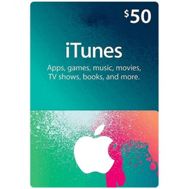 50$ itunes Gift card Usa Instant