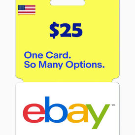 ebay 25 USD (USA) Storable