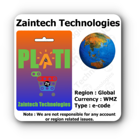 $10 Plati.ru Gift Card - 10 WMZ