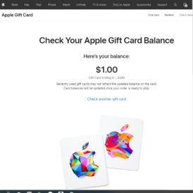 Apple Card $1