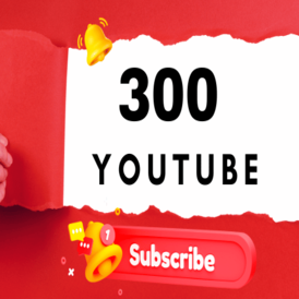 300 Youtube Subscriber High Quality