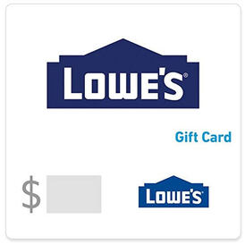 Lowe's gift card 15$