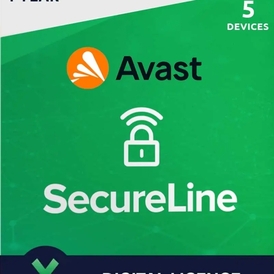 Avast SecureLine VPN 5 Devices 1 Year Avast K