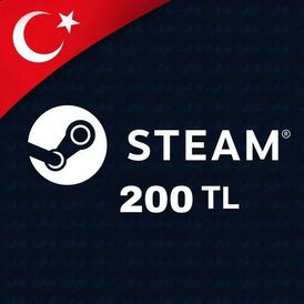 STEAM WALLET CODE 200 TL 🚀FAST DELIVERY 🚀