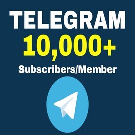 10,000 Telegram Group/Channel Member USA+UK