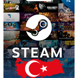 Steam Wallet Gift Card 50 TRY (TURKEY)