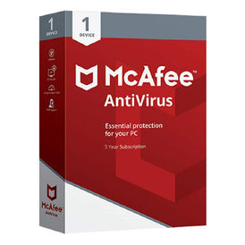 McAfee Antivirus 3 Year 1 Devicd